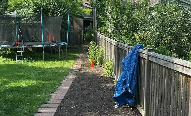 Brick garden path refresh
